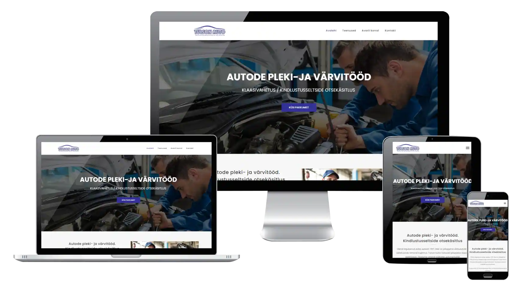 Tulson.ee autode pleki- ja värvitööd